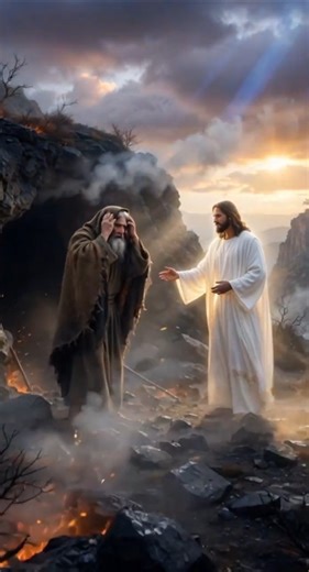 ‘What are you doing here, Elijah?’ — 1 Kings 19:13” #JesusChrist #BibleVerse #FaithInGod