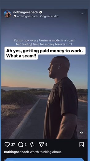 The Parasocial Club on Instagram: "The classic “get paid to work scam”"