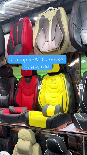 VIP CAR SEAT CUSHIONS .. CALL 0754299762 #caraccessorieskampala #advancecaraccessoriesuganda #carvipseatcovers