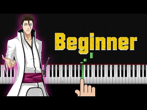 Bleach OST (Clavar La Espada) - BEGINNER Piano Tutorial + Music Sheets
