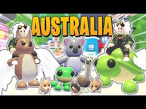 I GET THE KANGAROO, THE TURTLE, AND ALL THE NEW AUSTRALIA PETS! ADOPT ME - Roblox