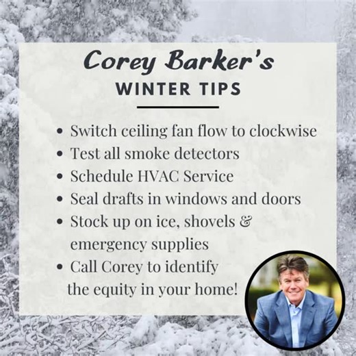 Corey Barker on Instagram: "❄️☃️ Okay friends… it’s official - Winter is HERE. But let’s be honest… how many of us actually do these things? 😅 Pick your top two, and boom - you’re already doing more than 50% of the population. 💪😂 And my personal favorite? ➡️ The last one. Because I truly love staying connected with all of you. ❤️📲🙂 Stay warm, stay joyful, and stay in touch! #WinterIsHere #SeasonalChecklist #StayWarmStayConnected #LakeCountyRealEstate #CoreyBarkerGroup"