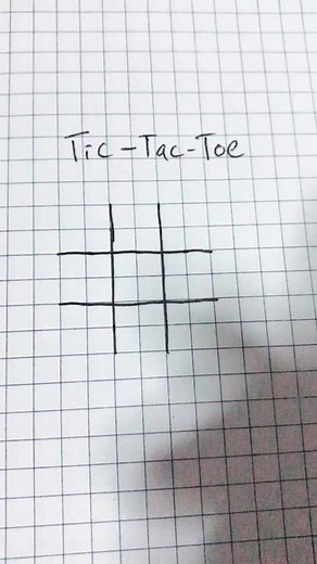 How to always win in Tic-Tac-Toe. #tiktok_camodia #thatmademyday #foryou #thatmademyday #tiktokasia #featurethis