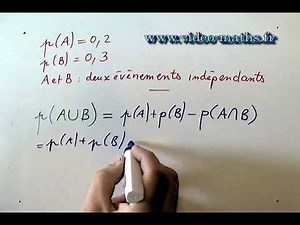 Calcul de la probabilité d'un évènement. maths terminale