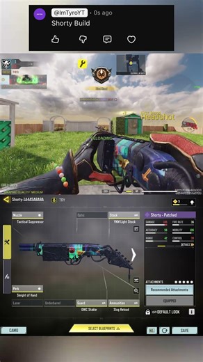 Shorty Build - Season 2 COD Mobile 2026