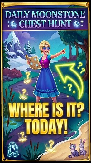 Disney Dreamlight Valley: Monday Moonstone Chest Hunt 💎✨