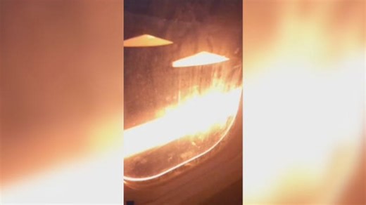 United Airlines flight makes emergency landing in Houston after flames seen coming from engine