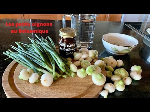 Les petits oignons au balsamique