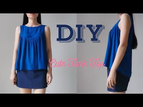 DIY Summer Tank Top | Easy and Cute Sewing Project for Beginners