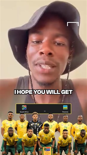 Neo Maema shares a heartfelt message of encouragement for Bafana Bafana — exactly what the team needed right now. 🙏🏾🇿🇦💛 #GOALZAPLV #PLV #Soccer #Football #BafanaBafana #WQC | GOAL South Africa