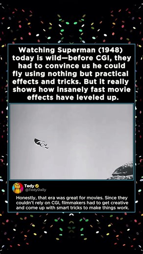 Watching Superman (1948) today is wild—before CGI they had to convince us he could fly using nothing