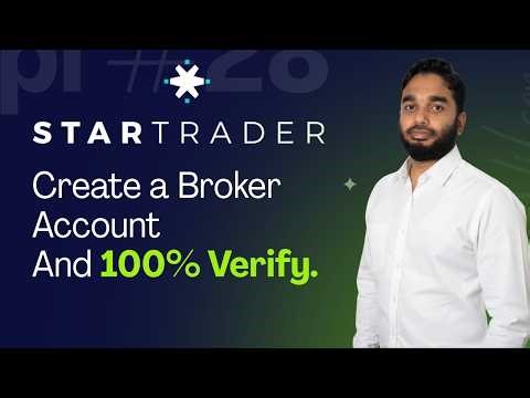 How to Create a Broker Account on Star Trader and Verify It 100% (Full Beginner Guide)