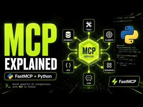 MCP Explained: Build Your First FastMCP Server in Python