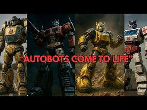 When G1 Autobots Come to Life | Transformers in Real World