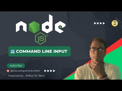 💻 Command Line Input in Node.js | Using process.argv & readline Module | 📝 Build a Todo App