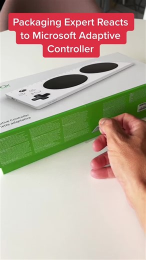 Unboxing Microsoft’s adaptive controller #packaging #design #xbox #unboxing #startup #accessibility #gaming #gamingsetup