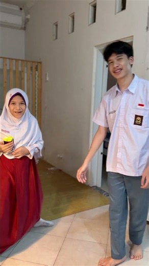 BERYL IS HAPPY TO PICK UP HIS BIG BROTHER BAMA #arinagafamily #family #siblings