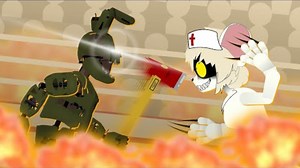 Lorna (Terrible mouse) Vs. Spring trap (Five night's at Freddy's 3) | Stick node