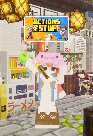 Actions & Stuff Addon for Minecraft Explained