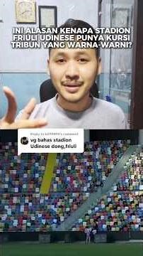 THIS IS THE REASON WHY THE SEATS IN THE UDINESE FRIULI STADIUM ARE COLORFUL?