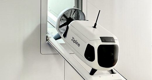 Self-steering droids define Zipline's new Platform 2 drone delivery service