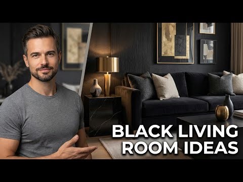 Top 10 Black Living Room Ideas