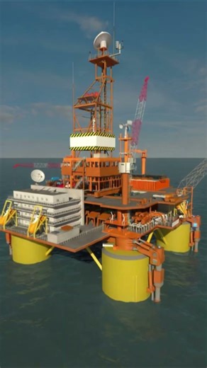 How Oil Rigs Survive Massive Storms
