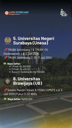 Masih Ada Kesempatan Masuk PTN Jalur Mandiri 2026!