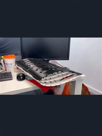 Design of a variable-thickness morphing wing for enhanced UAV aerodynamic performance #mechanical #تصميم #design #neca #design