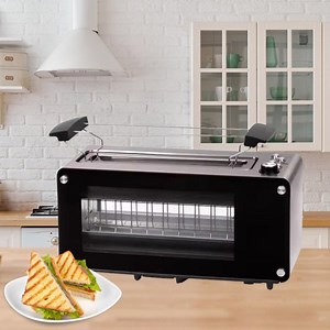 [Hot Item] Toaster for Croissants Bread Clear View Toaster