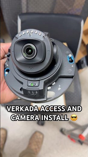 Verkada access control & camera install today 😎#verkada #accesscontrol #security #securitycamera