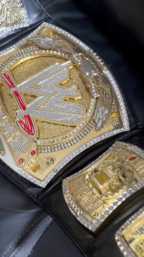 78K views · 1.5K reactions | You never know what you’ll get when you get a used WWE belt and sometimes people do crazy things  I did not see this AT ALL!! But you guys noticed something off about it! #WWE #prowrestling #wwefan #wwewrestling #wwecollection #wwebelt #wwetitle | Brandon Hodge Entertainment | Facebook