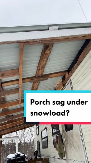 Resilient Porch Against Heavy Snow | West Virginia Off-Grid Living