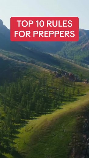 10 Rules To Remember As A Prepper in Case You're Missing Any Of These or You're a Beginner #howtosurvive #preppers #mypreppingpantry #stayalive #beprepared #preppinglife #preppingforbeginners