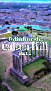 Calton Hill — one of Edinburgh’s most iconic viewpoints. #edinburgh #travel #caltonhill #scotland