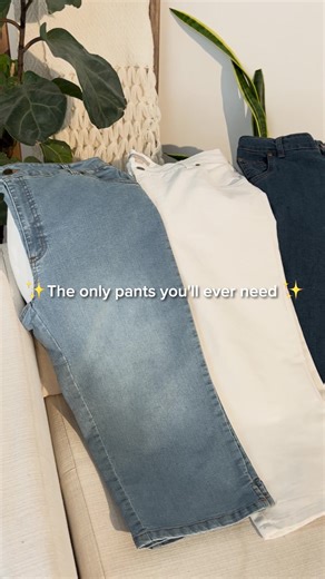 Meet an Easy Bottom for Every Day of the Week! Get Our Most-Loved Stretch Denim Capri Through This Exclusive Offer. | Woman Within