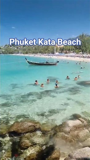 Kata Beach Phuket 🇹🇭 Perfect Tropical Beach Day 🌴 || #katabeach #phukettravel #thailandtravel