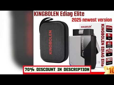 A must-have product #2025 New KINGBOLEN EDIAG ELITE Car Diagnostic Tool All System 15+ Reset Built