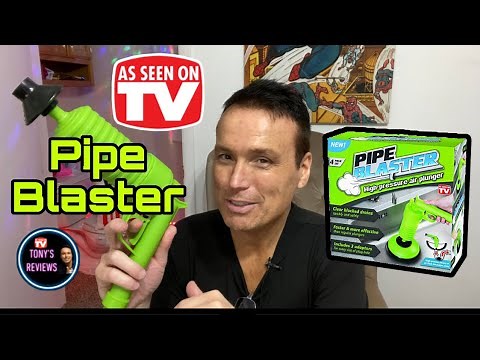 Dollar Store Pipe Blaster vs NASTY Drain Clog - Mind Blowing Results