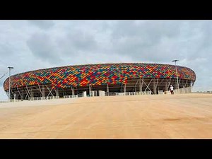 STADE D'OLEMBE EN FINITION - VIVE LE CAMEROUN