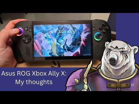 I got an Xbox Ally X, here are my thoughts #xboxally #vtuber
