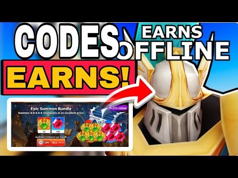 ALL NEW SECRET CODES for Champions: Summon Your Team! (Roblox Update)