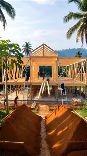 Amazing Home Construction Process | Timelapse Build|#shortvideo #shorts