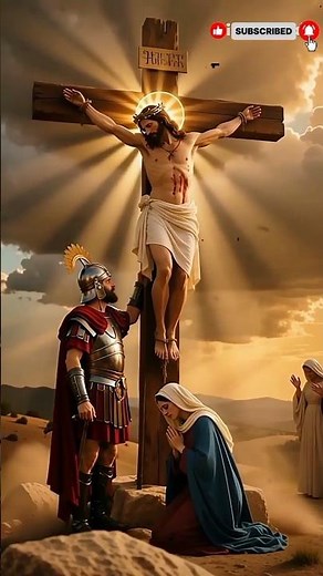 The Crucifixion of Jesus | Mary Kneels Beneath the Cross | A Moment of Divine Love and Redemption