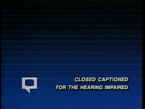 Closed Captioning Bumper (1996)