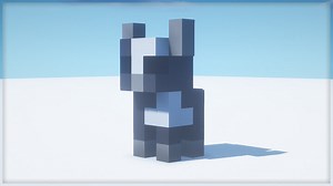 Cow Statue | .nbt Schematic Minecraft Map