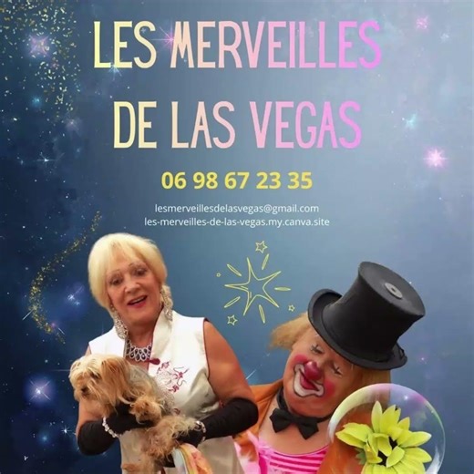 Les merveilles de Las Vegas : #magicien #Morbihan #Magie #Clown #Illusion #mentaliste #Bretagne