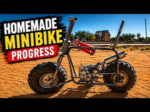 Homemade Mini Bike Build from Scratch: Engine Installation