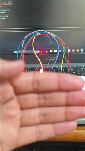 ESP32 Distance Dectaction Project #electronics #esp32 #microcontroller