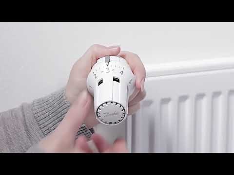 How to install a Danfoss radiator thermostat RAW